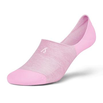 Calcetines Allbirds Trino® Sprinters No Show Hombre Rosas | MX4359GL