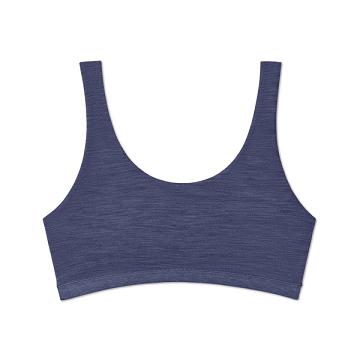 Ropa Interior Allbirds Trino® Bralette Mujer Azules | MX4727AP
